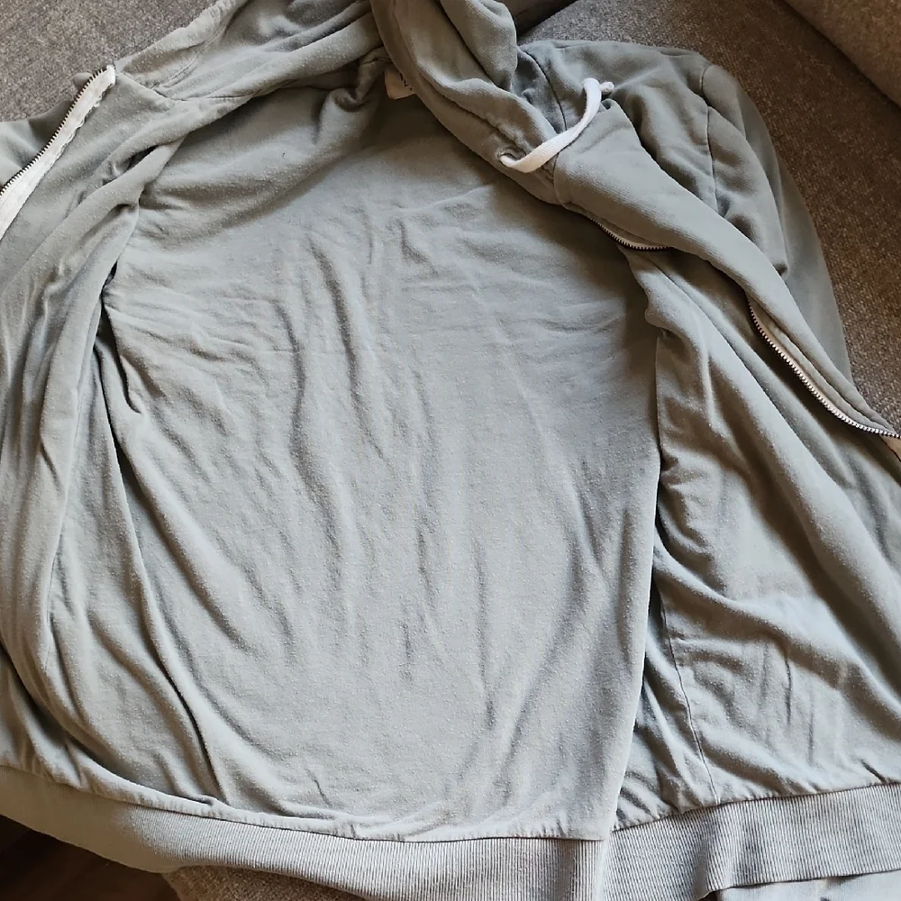 Marine Layer Women’s Sage Green Full Zip Hoodie Sweatshirt | Medium - Picture 11 of 12